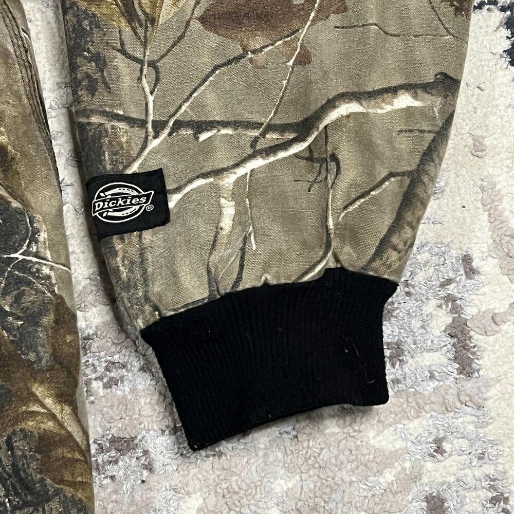 Dickies Camo Full Zip Realtree Mens 2XL Weatherguard Jacket Hunting Work - Picture 9 of 12